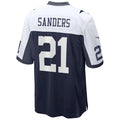 STECN D.Cowboys #21 Deion Sanders Player Navy Alternate Game Stitched Jerseys