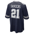 STECN D.Cowboys #21 Deion Sanders Player Navy Home Game Stitched Jerseys