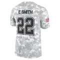 STECN D.Cowboys #22 Emmitt Smith Player Arctic Camo Salute to Service Limited Stitched Jerseys