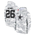 STECN D.Cowboys #26 DaRon Bland Player Arctic Camo Salute to Service Hoodies Limited Game Stitched Jerseys