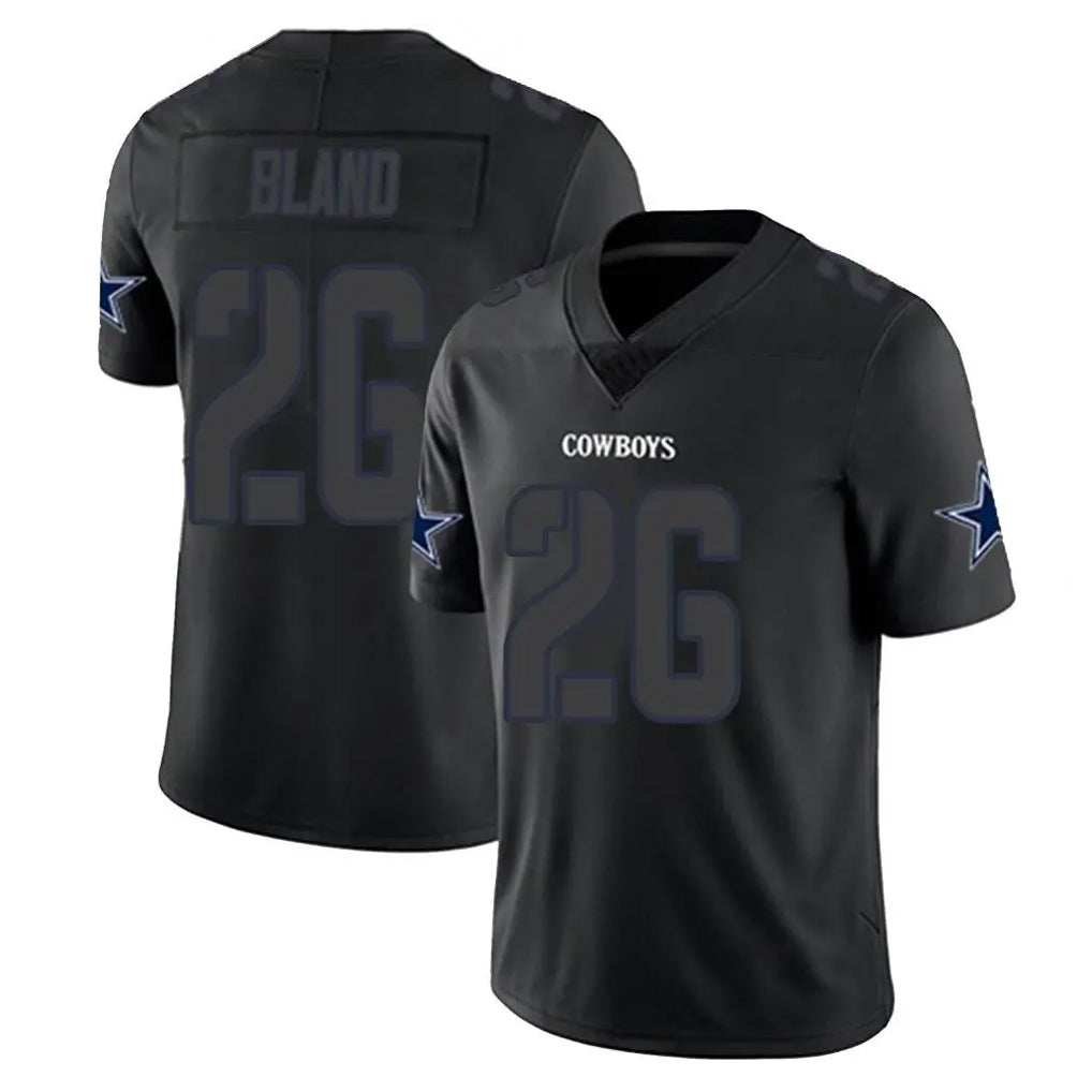 STECN D.Cowboys #26 DaRon Bland Player Black Impact Limited Home Game Stitched Jerseys