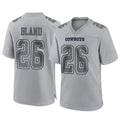 STECN D.Cowboys #26 DaRon Bland Player Gray Atmosphere Fashion Home Game Stitched Jerseys