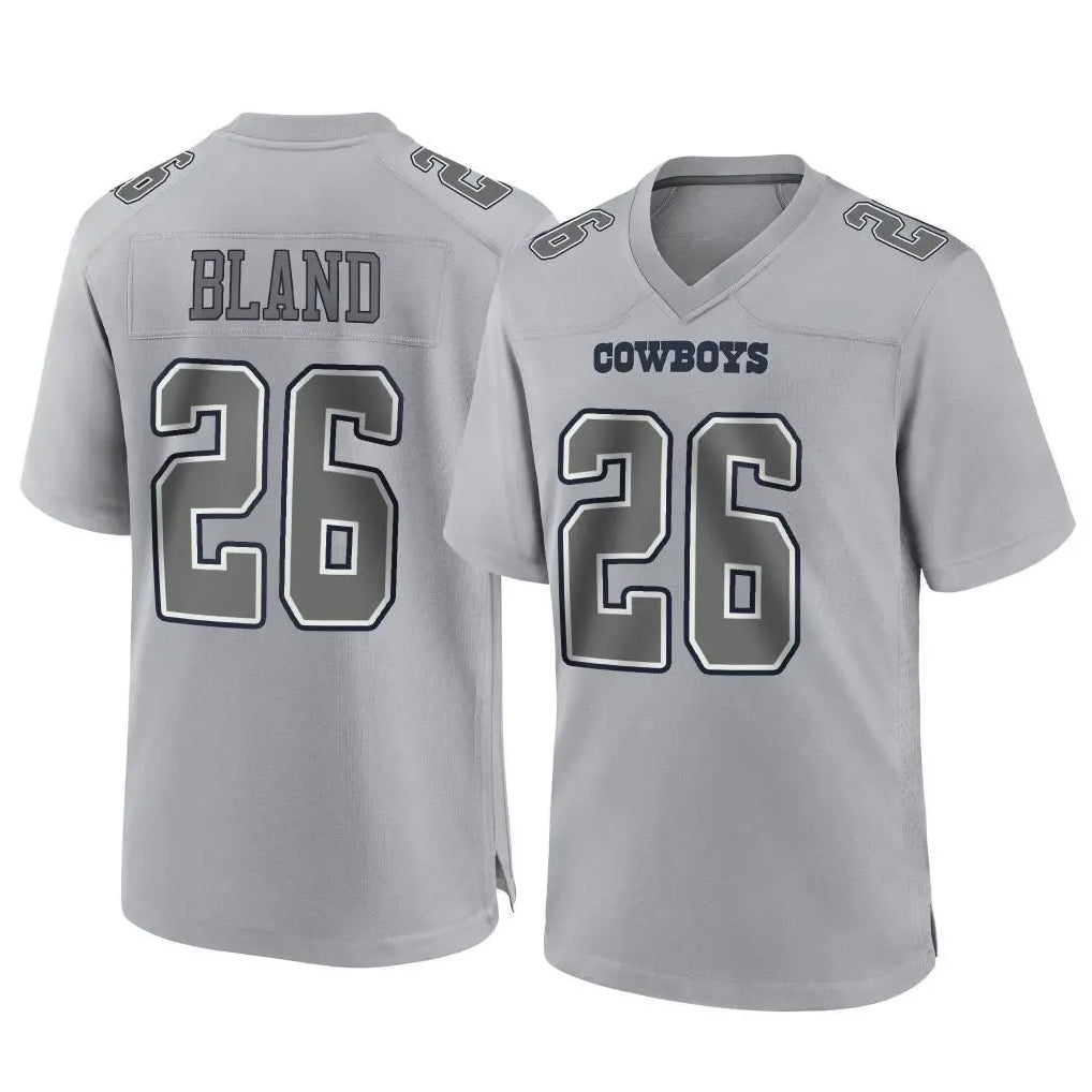 STECN D.Cowboys #26 DaRon Bland Player Gray Atmosphere Fashion Home Game Stitched Jerseys