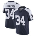 STECN D.Cowboys #34 Jalen Thompson Player Navy-White Limited Alternate Vapor Untouchable Home Game Stitched Jerseys