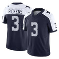 STECN D.Cowboys #3 George Pickens Player Navy-White Limited Alternate Vapor F.U.S.E. Home Game Stitched Jerseys