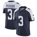 STECN D.Cowboys #3 George Pickens Player Navy-White Limited Alternate Vapor Untouchable Home Game Stitched Jerseys