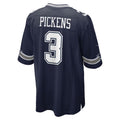 STECN D.Cowboys #3 George Pickens Player Navy Home Game Stitched Jerseys