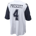 STECN D.Cowboys #4 Dak Prescott Player White Alternate Game Stitched Jerseys