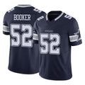 STECN D.Cowboys #52 Tyler Booker Player Navy Limited Vapor F.U.S.E. Home Game Stitched Jerseys
