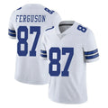 STECN D.Cowboys #87 Jake Ferguson Player White Vapor Untouchable Limited Home Game Stitched Jerseys