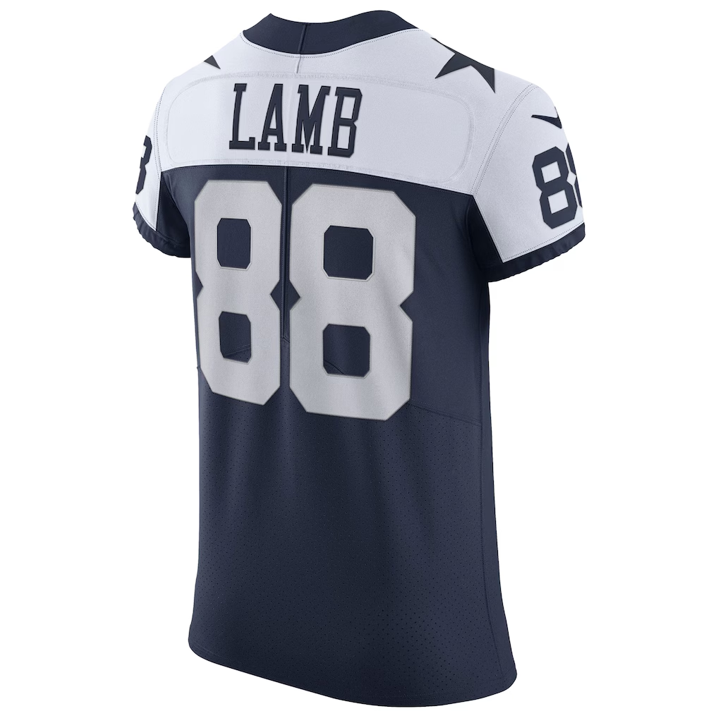 STECN D.Cowboys #88 CeeDee Lamb Navy Alternate Vapor Elite Stitched Jerseys