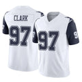 STECN D.Cowboys #97 Kenny Clark Player White-Navy Limited Vapor F.U.S.E. Home Game Stitched Jerseys