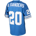 STECN D.Lions 1993 #20 Barry Sanders Mitchell & Ness Blue Authentic Throwback Retired Player Stitched Puhic Jersey