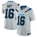 STECN D.Lions #16 Jared Goff Silver 2026 Rivalries Collection Limited Stitched Jerseys