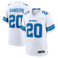 STECN D.Lions #20 Barry Sanders Player White Game Stitched Jerseys