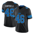STECN D.Lions #46 Jack Campbell Player Black Alternate Vapor F.U.S.E. Limited Home Game Stitched Jerseys