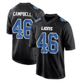 STECN D.Lions #46 Jack Campbell Player Black Fashion Home Game Stitched Jerseys