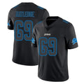 STECN D.Lions #69 Tate Ratledge Player Black Impact Limited Home Game Stitched Jerseys