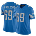 STECN D.Lions #69 Tate Ratledge Player Blue Vapor F.U.S.E. Limited Home Game Stitched Jerseys