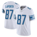 STECN D.Lions #87 Sam LaPorta Player White Limited Vapor Untouchable Home Game Stitched Jerseys