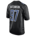 STECN D.Lions #97 Aidan Hutchinson Player Black Limited Fashion Stitched Jerseys