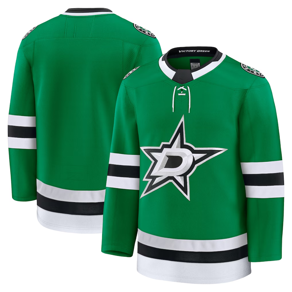 STECN D.Stars Kelly Green Home Premium Jerseys