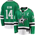 STECN D.Stars #14 Jamie Benn Kelly Green Home Premium Jerseys