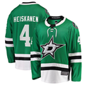 STECN D.Stars #4 Miro Heiskanen Kelly Green Team Color Breakaway Player Jerseys