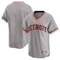 STECN D.Tigers Gray Cooperstown T-shirt Home Game Blank Player Stitched Jerseys