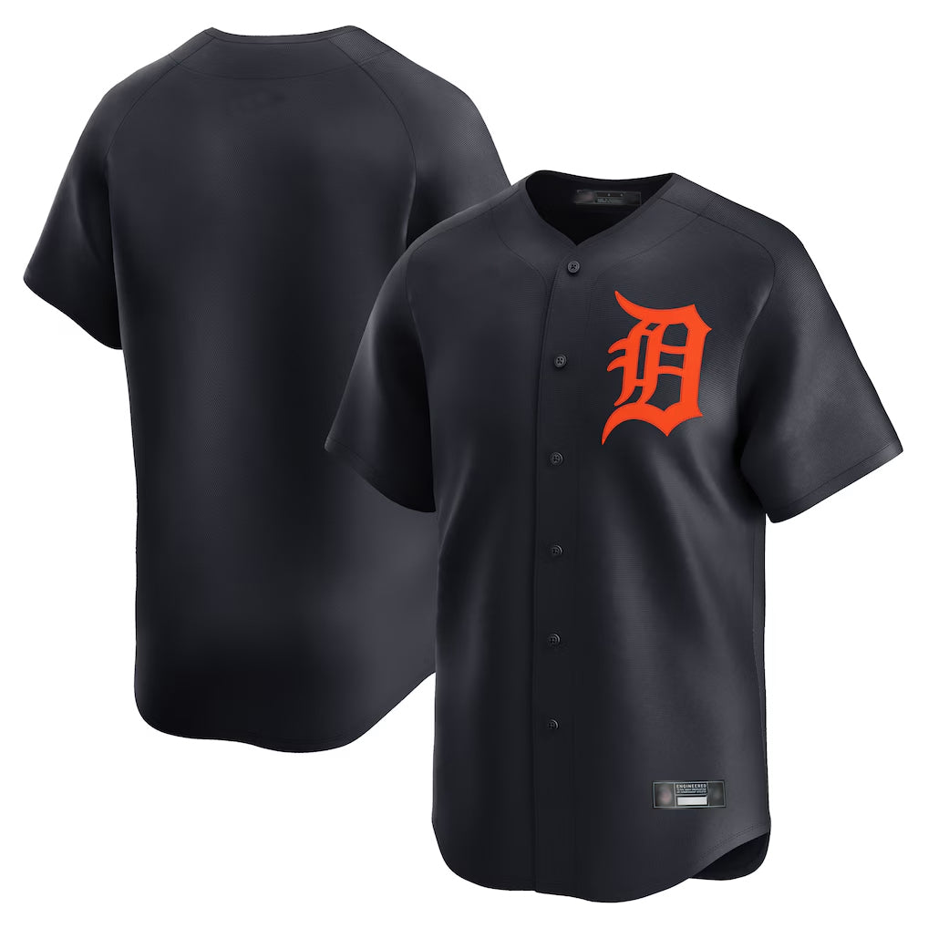 STECN D.Tigers Navy Home Limited Blank Player Stitched Jerseys