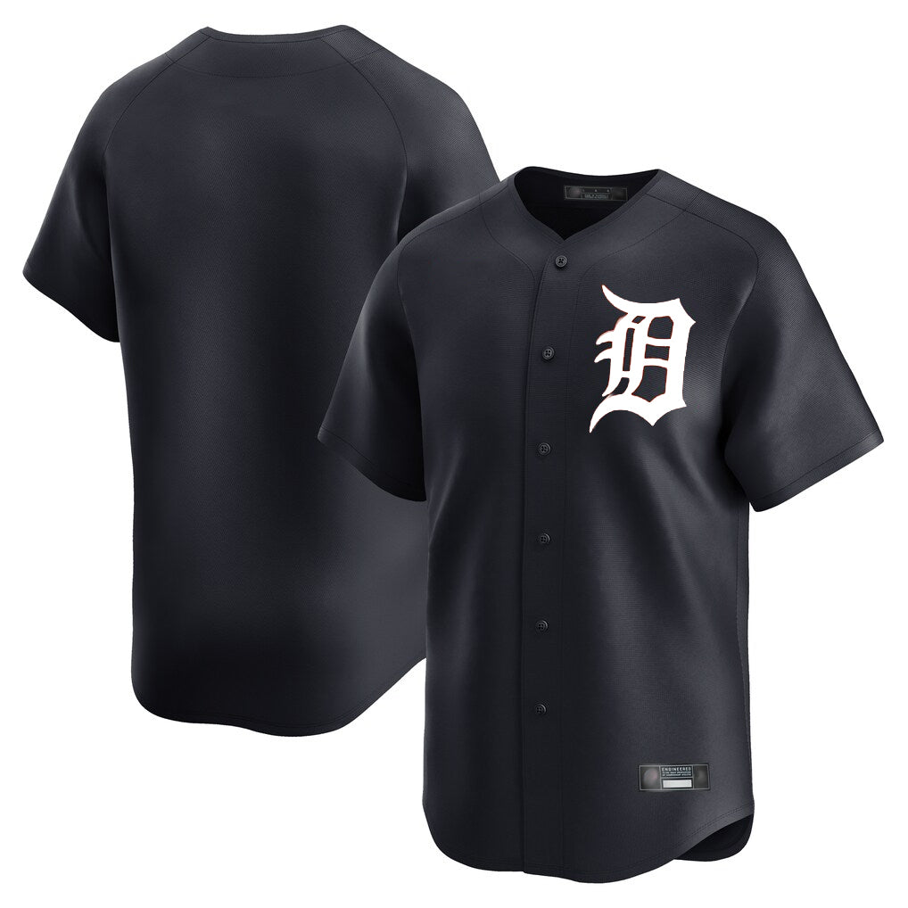 STECN D.Tigers Navy Limited Home Game Blank Player Stitched Jerseys