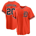 STECN D.Tigers #20 Spencer Torkelson Player Orange Home Game Stitched Jerseys