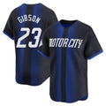 STECN D.Tigers #23 Kirk Gibson Player Navy City Connect Home Limited Stitched Jerseys
