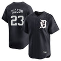 STECN D.Tigers #23 Kirk Gibson Player Navy Home Limited Game Stitched Jerseys
