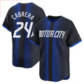 STECN D.Tigers #24 Miguel Cabrera Player Navy City Connect Home Limited Stitched Jerseys