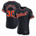 STECN D.Tigers #30 Kerry Carpenter Player Navy Limited Elite Home Game Stitched Jerseys
