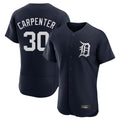 STECN D.Tigers #30 Kerry Carpenter Player Navy Limited Elite Home Stitched Jerseys