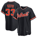 STECN D.Tigers #33 Colt Keith Player Navy Home Game Stitched Jerseys