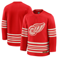 STECN D.Red wings Red Centennial Premium Jerseys