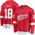 STECN D.Red wings #18 Andrew Copp Red Home Breakaway Player Jerseys