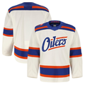 STECN E.Oilers Light Beige Alternate Authentic Pro Jerseys
