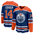 STECN E.Oilers #14 Mattias Ekholm Royal Home Breakaway Jerseys