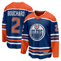 STECN E.Oilers #2 Evan Bouchard Royal Home Breakaway Player Jerseys