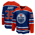 STECN E.Oilers #35 Tristan Jarry Royal Home Premier Breakaway Player Jerseys
