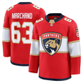 STECN F.Panthers #63 Brad Marchand Red Home Premium Jerseys