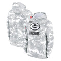 STECN GB.Packers Arctic Camo Salute to Service Hoodies Limited Game Blank Player Stitched Jerseys