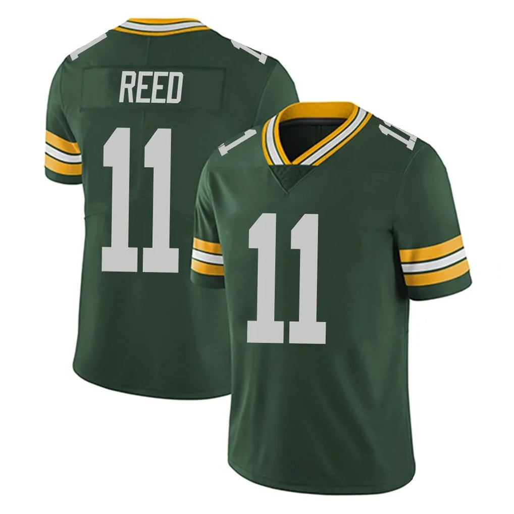 STECN GB.Packers #11 Jayden Reed Player Green Vapor Untouchable Limited Home Game Stitched Jerseys
