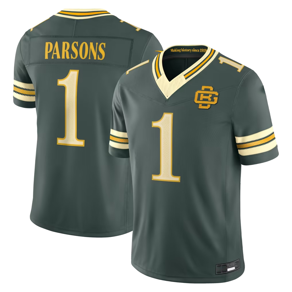 STECN GB.Packers #1 Micah Parsons Green 2026 Rivalries Collection Limited Stitched Jerseys
