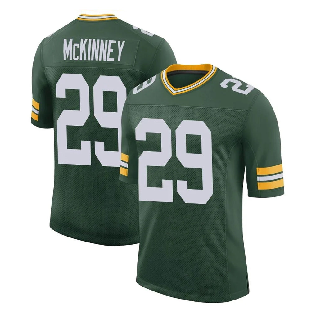 STECN GB.Packers #29 Xavier McKinney Player Green Limited Classic Home Game Stitched Jerseys