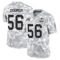 STECN GB.Packers #56 Edgerrin Cooper Player Arctic Camo Salute To Service Limited Stitched Jerseys